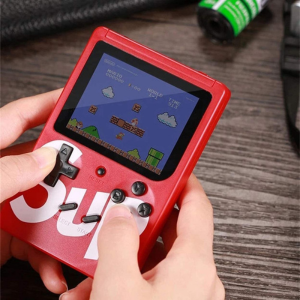 Retro handheld game console with 400 classic built-in games, TV output, and 2.8-inch screen – ideal for travel and nostalgic gaming